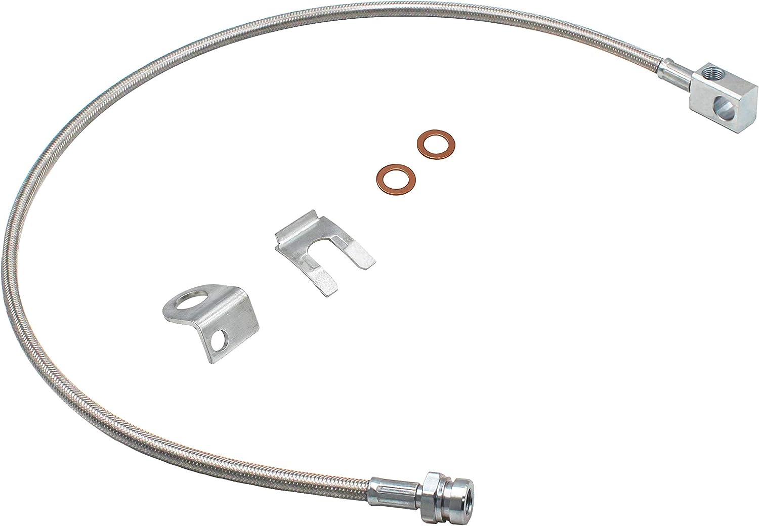 89703 Stainless Brake Line 4-6'' suspension Lift 25'' fits for 1984-2001 Jeep Cherokee XJ, 1987-2006 Jeep Wrangler TJ LJ YJ